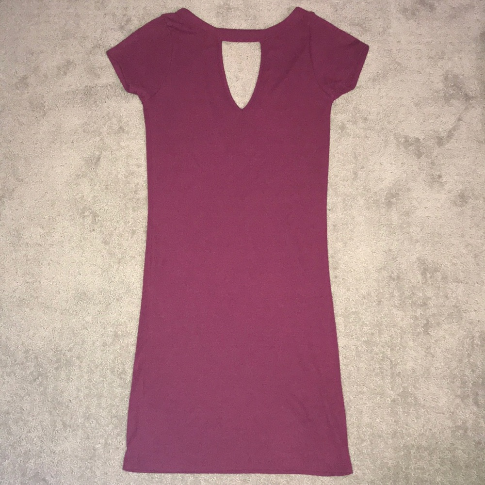 Maroon dress